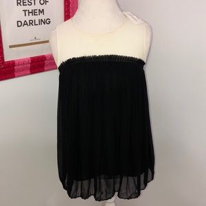 Banana Republic sleeveless babydoll top M NWT